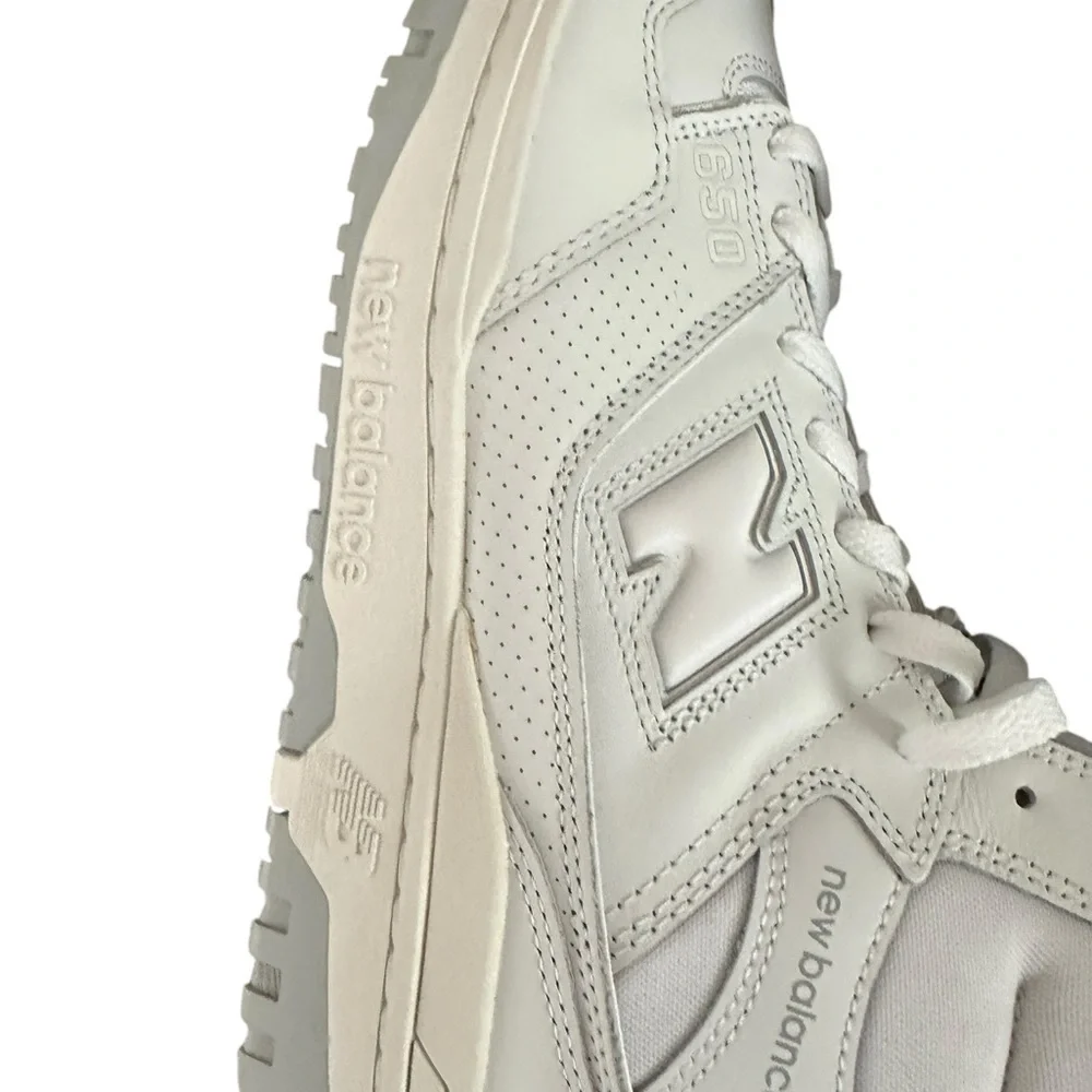 New Balance 650 High Top Men White BB650RWW Size 10.5
